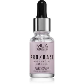 MUA Makeup Academy PRO/BASE Rose baza de machiaj iluminatoare cu extracte de trandafiri salbatici - imagine 2